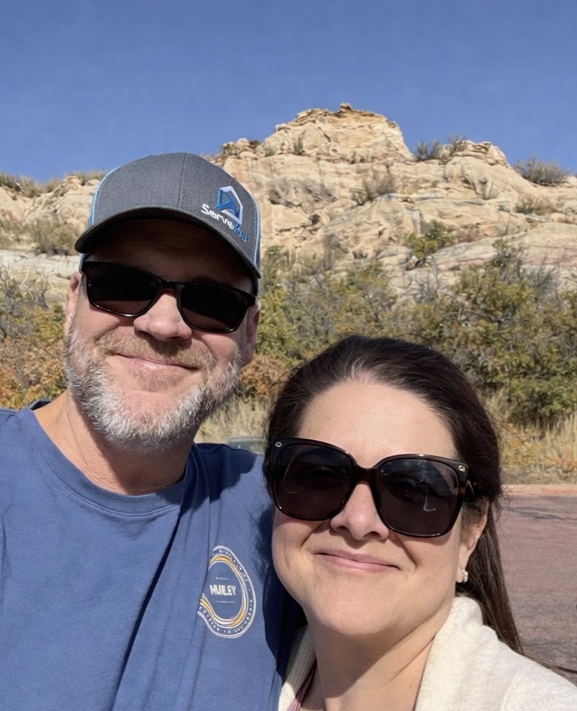 Randy and Shannon, owners of Blue Peak Services